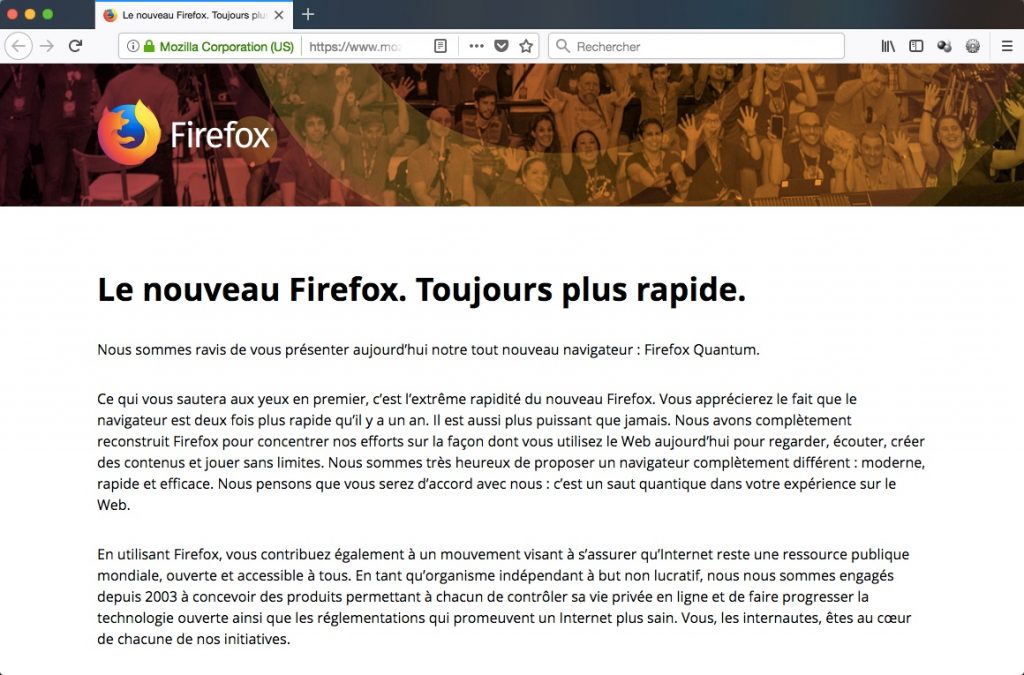 Firefox Quantum v57