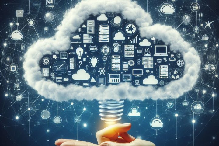 Image illustration cloud