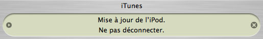 iPod synchro iTunes