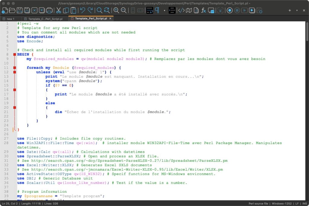Notepad++ / Nextpad++ pour macOS
